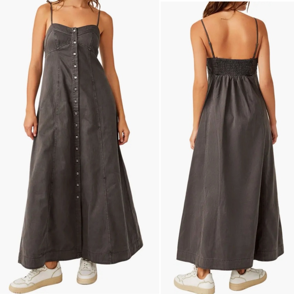 Free People Just Jill Sleeveless Maxi Dress Medium